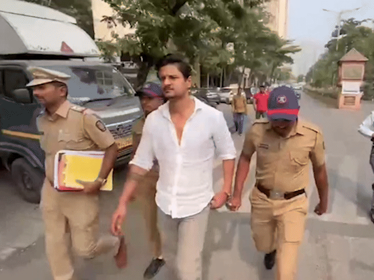 स्प्लिट्सविला-13 विनर जय दुधाने मुंबई एयरपोर्ट से गिरफ्तार:10 दिन पहले हुई शादी, हनीमून पर जा रहे थे, 5 करोड़ की धोखाधड़ी के आरोप हैं