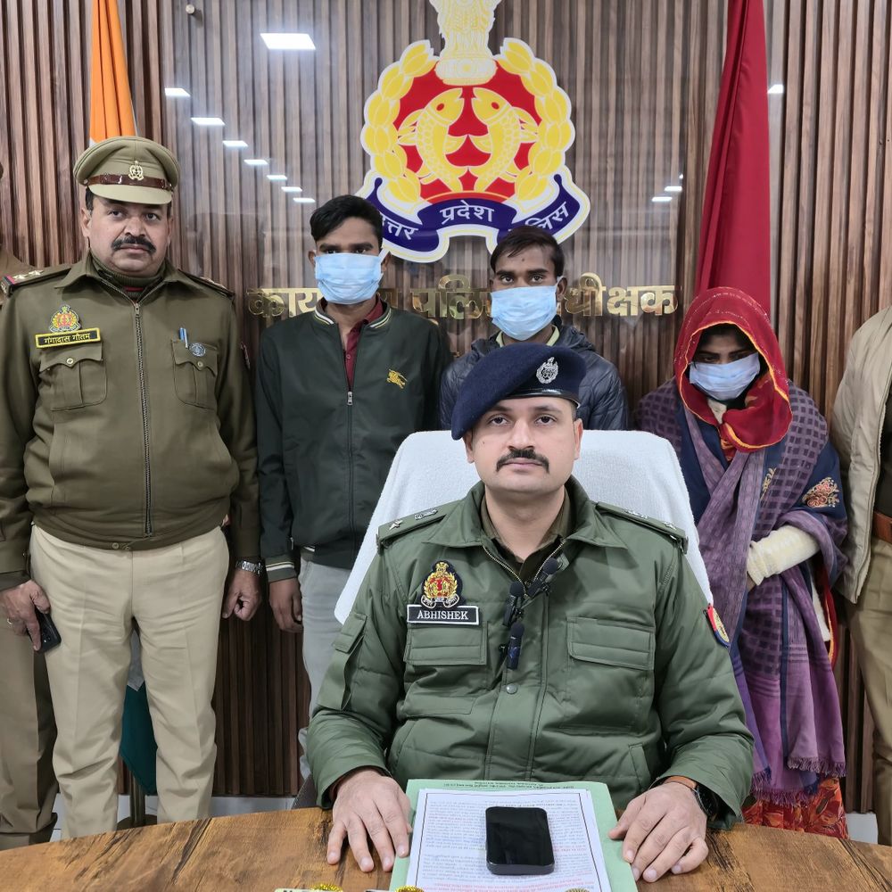 औरैया: एक सप्ताह में हुई थी दो पतियों की हत्या:पति पत्नी और वो के चक्कर में पत्नियों ने प्रेमियों के साथ मिलकर की वारदात