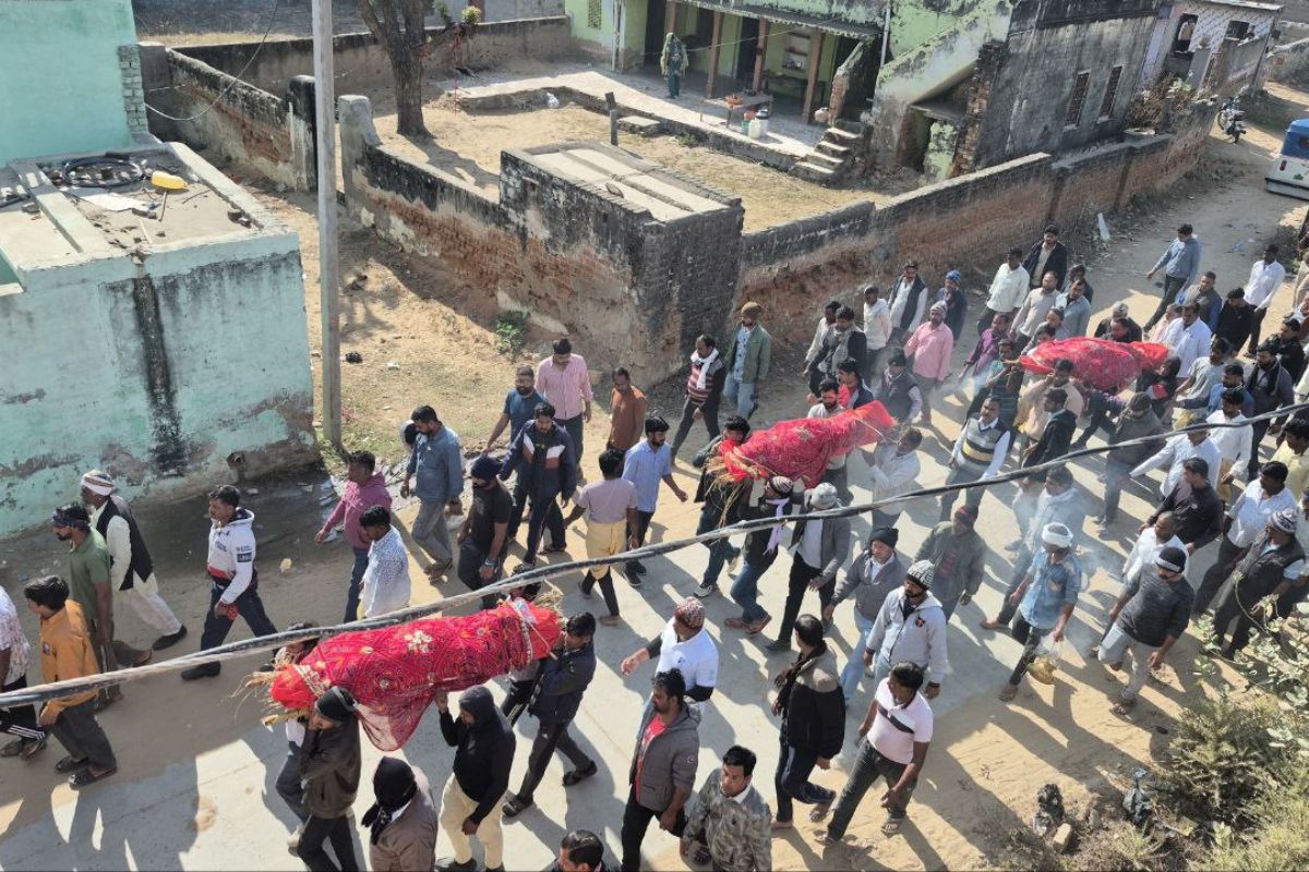 सीकर में कलेजा चीर देने वाला मंजर: सास और तीन बहुओं की एक साथ उर्ठी अर्थी, रो पड़ा पूरा कस्बा