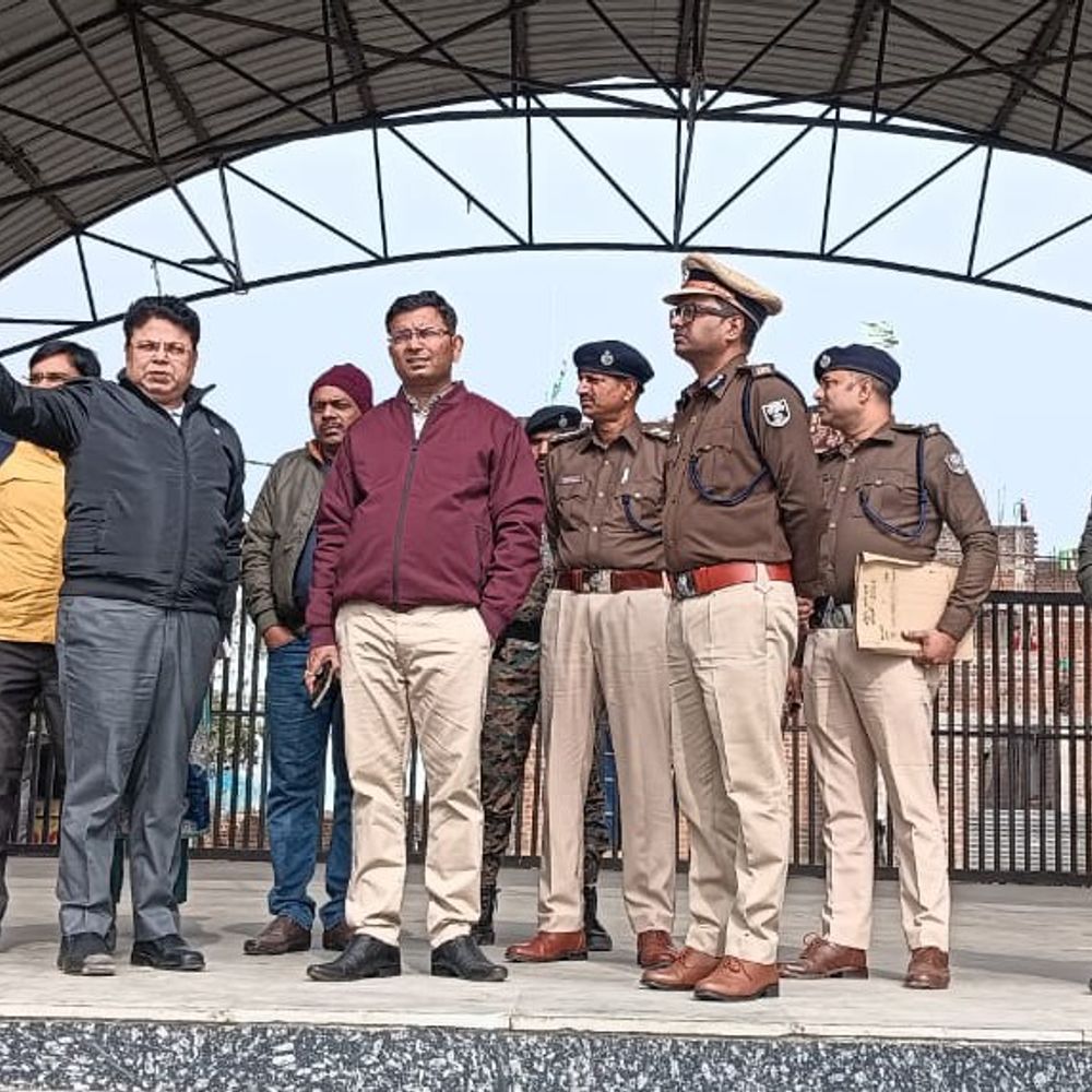 बांका में मंदार महोत्सव 2026 की तैयारियों का निरीक्षण:DM-SP ने दिए सुरक्षा, स्वच्छता और व्यवस्था के निर्देश, महिला पुलिस कर्मियों की होगी तैनाती