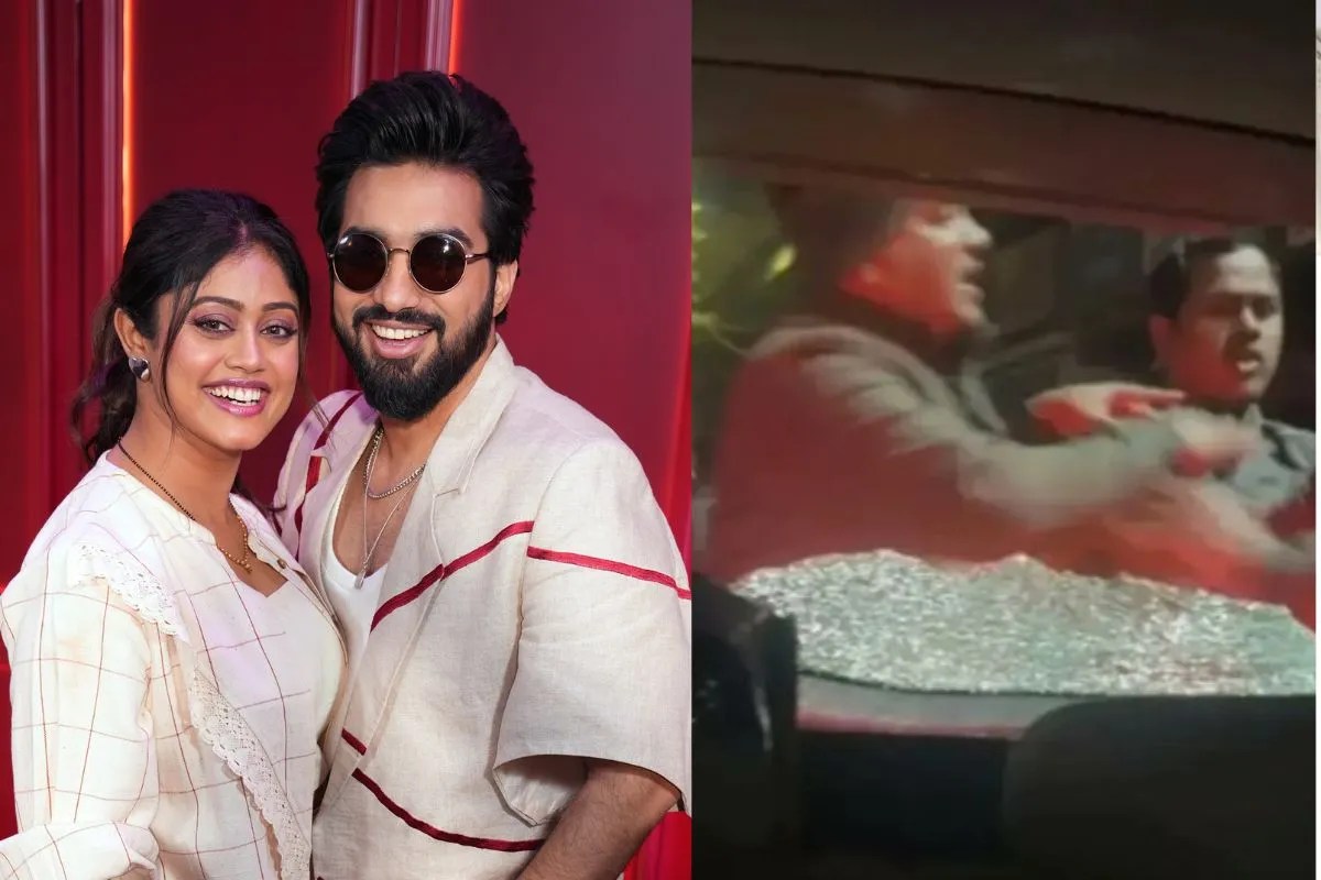 बाप रे बाप शांत हो जाओ…सचेत-परंपरा पर टूट पड़ी भीड़, तोड़ा कार का शीशा, वायरल वीडियो