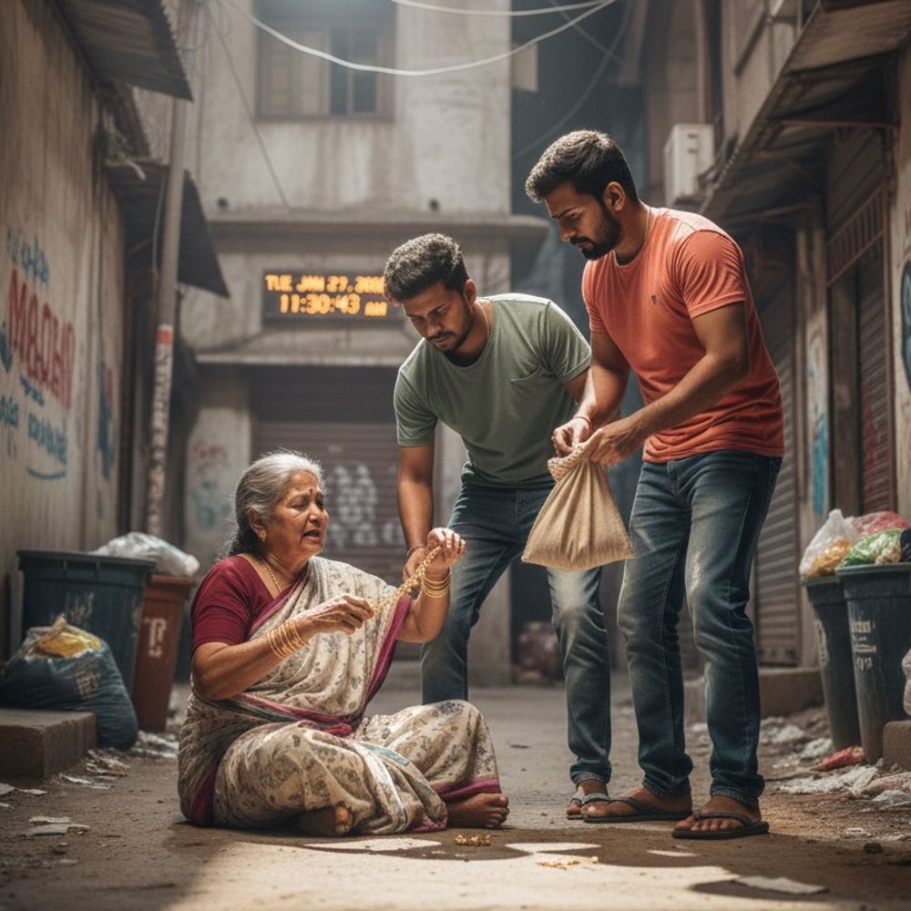 लखनऊ में 75 साल की महिला से टप्पेबाजी:रुपयों का लालच देकर चार लाख के गहने उतरवाए, युवकों ने बात में फंसाकर ठगा