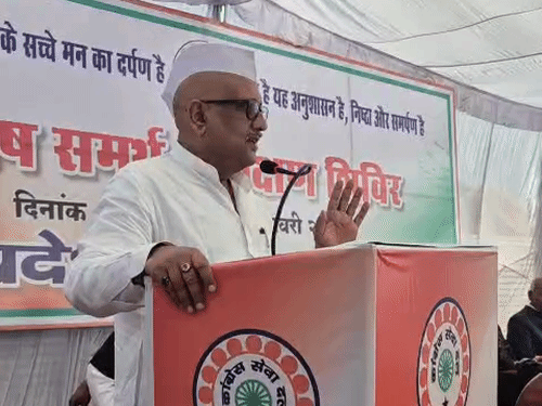 कांग्रेस प्रदेश अध्यक्ष अजय कुमार का सीएम योगी जुबानी हमला:बोलें – मुख्यमंत्री माघ मेले की मार्केटिंग कर रहे; दंगा कराने में BJP और RSS माहिर