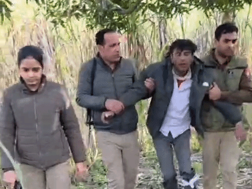 सहारनपुर में खाकी की हिस्ट्रीशीटर से मुठभेड़:बदमाश के पैर में लगी गोली, पुलिस पर कर दी थी फायरिंग