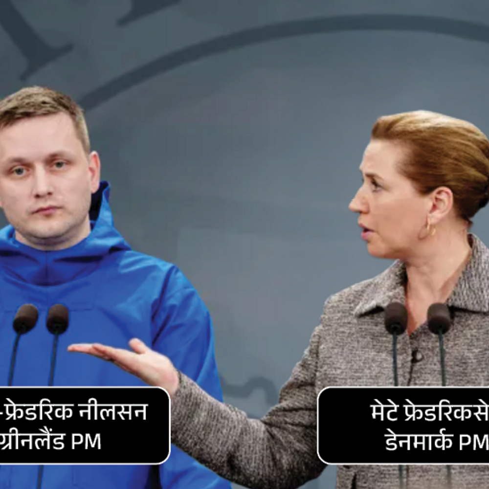 ग्रीनलैंड के PM बोले- अमेरिका नहीं डेनमार्क को चुनेंगे:NATO हमारी रक्षा करे, ट्रम्प ने कहा- ये उनके लिए समस्या बन सकता है