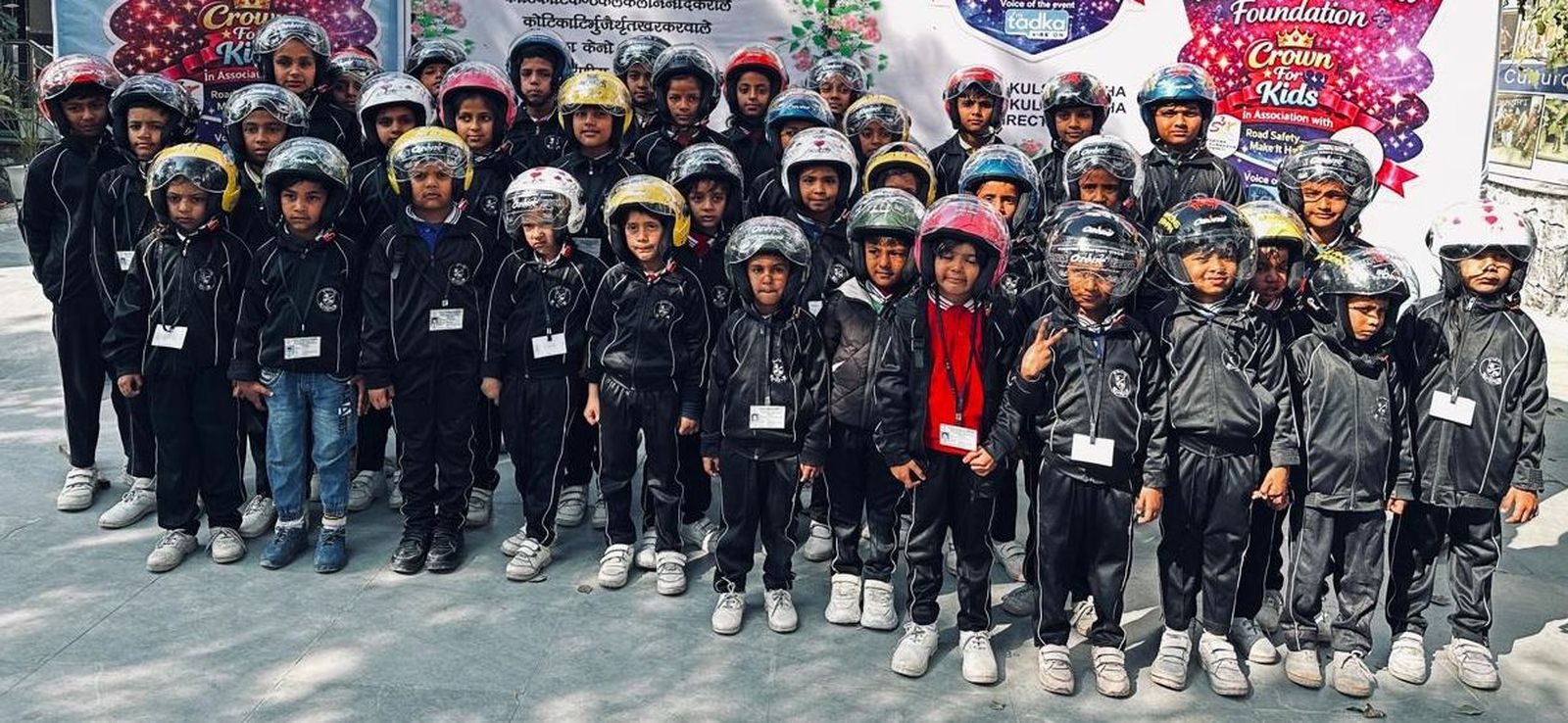 Child Safety: नया अभियान, अब छोटे बच्चे भी दुपहिया वाहन पर हेलमेट पहने आएंगे नजर