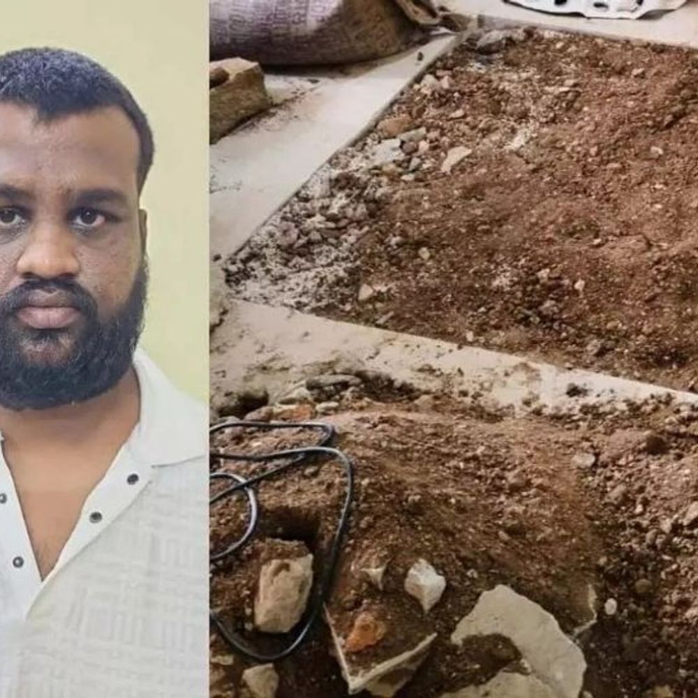 कर्नाटक में प्रॉपर्टी के लिए मां-बाप और बहन का मर्डर:बेटे ने शव घर में दफनाए, लापता बताकर पुलिस के साथ ढूंढ़ने का नाटक किया