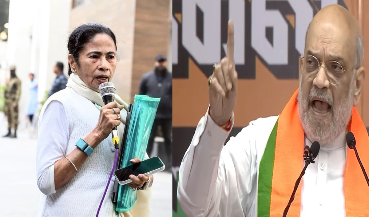 ममता बनर्जी ने अमित शाह को बताया ‘बदमाश गृह मंत्री’, पूछा क्या यही है आपका काम?