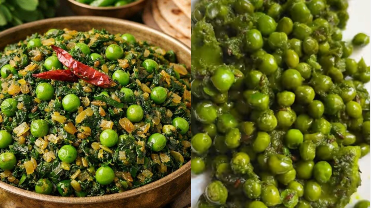 हरी मेथी और हरी मटर की भुजिया, इस लाजवाब स्वाद के दीवाने हो जाएंगे, फटाफट नोट कर लें रेसिपी