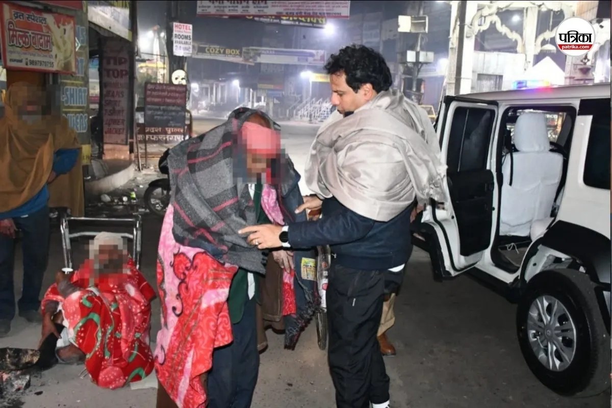 हमेशा खुश रहो साहब! कड़कड़ाती ठंड में लोगों के बीच ‘मसीहा’ बनकर पहुंचे IPS संजय कुमार, SSP को सड़क पर देख दौड़ी पुलिस