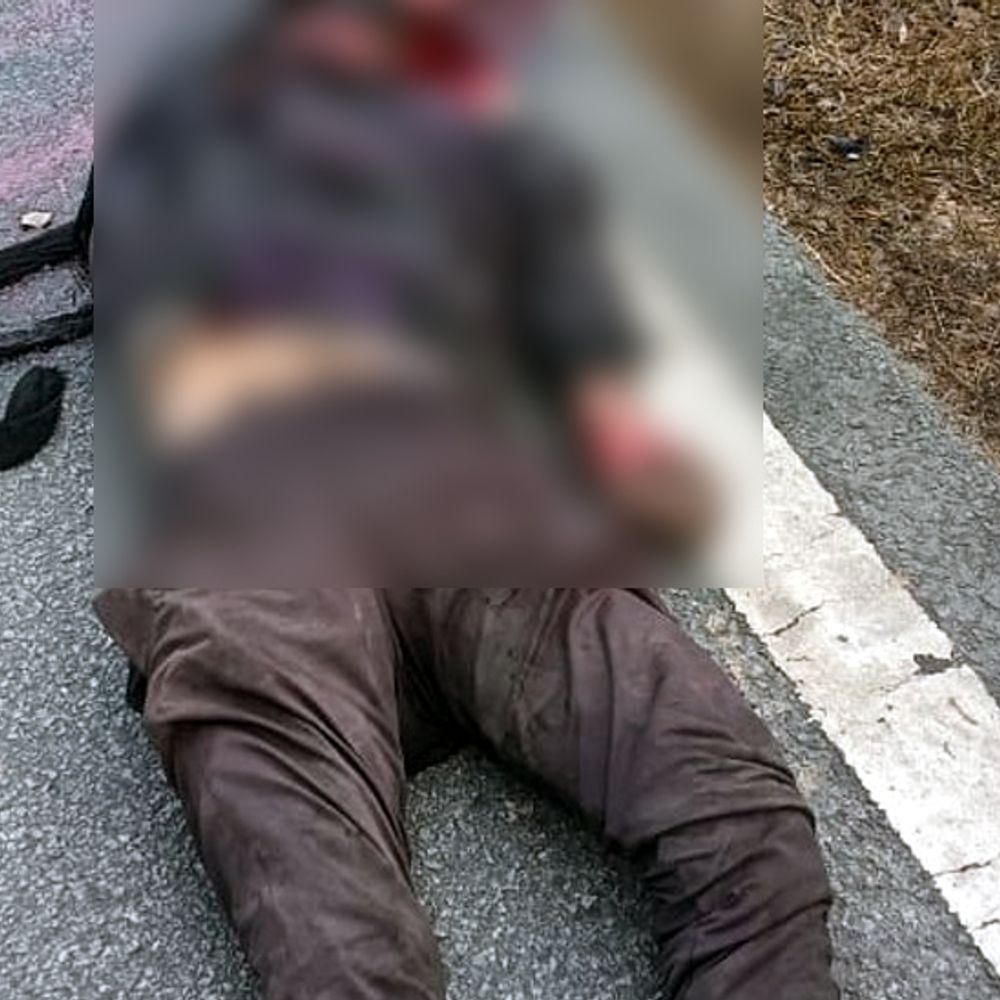 सिमरिया में अज्ञात वाहन ने साइकिल सवार को रौंदा:घने कोहरे के कारण हादसे की आशंका, पुलिस मृतक के पहचान में जुटी