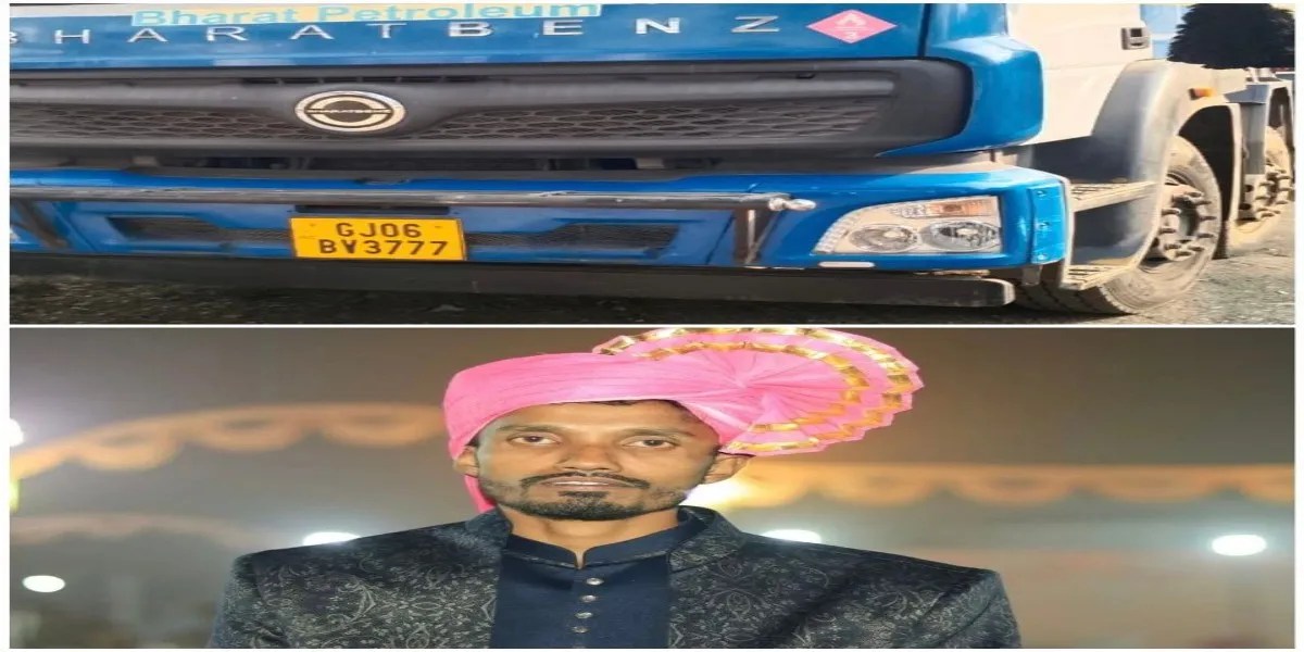 सडक़ हादसे में एक 22 वर्षीय युवक की दर्दनाक मौत