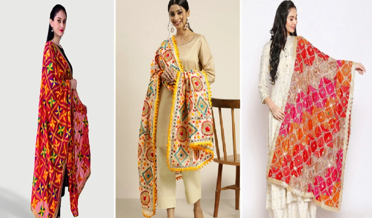 लोहड़ी पर क्या पहनें? ये Phulkari Dupatta Designs देंगे Perfect Punjabi Look,  आप लूट लेंगी महफिल!