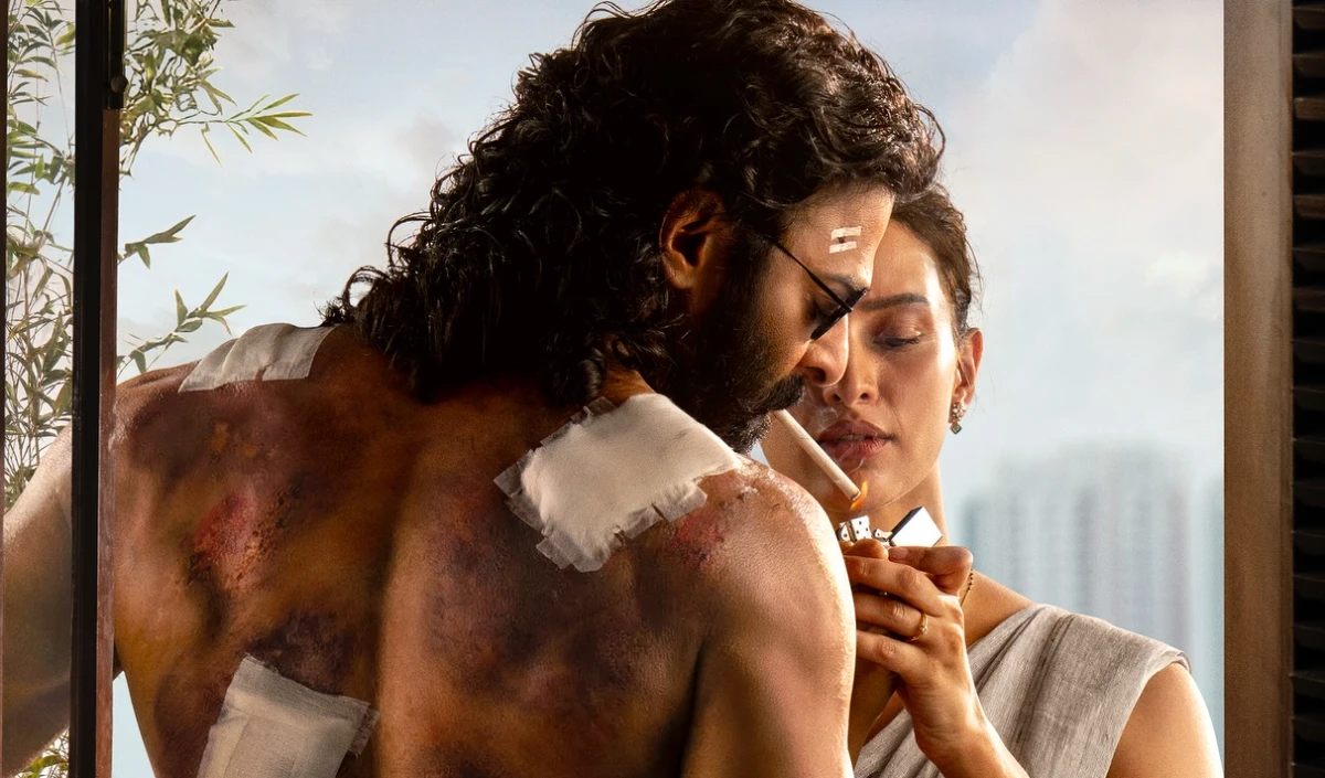 Spirit First Poster Out | स्पिरिट का पहला पोस्टर जारी, नए साल पर Prabhas और Tripti Dimri का इंटेंस लुक सामने आया