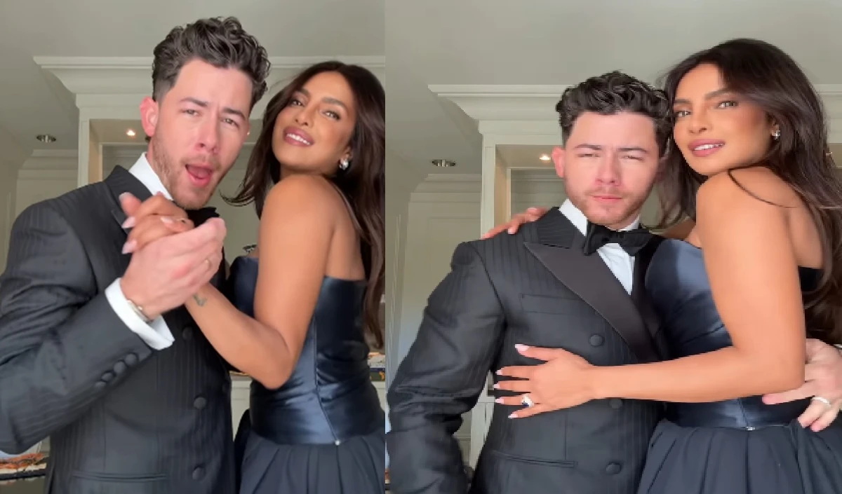 Golden Globes 2026 | Priyanka Chopra का ‘ब्लू मेटैलिक’ अवतार, Nick Jonas संग रेड कार्पेट पर बिखेरा जलवा