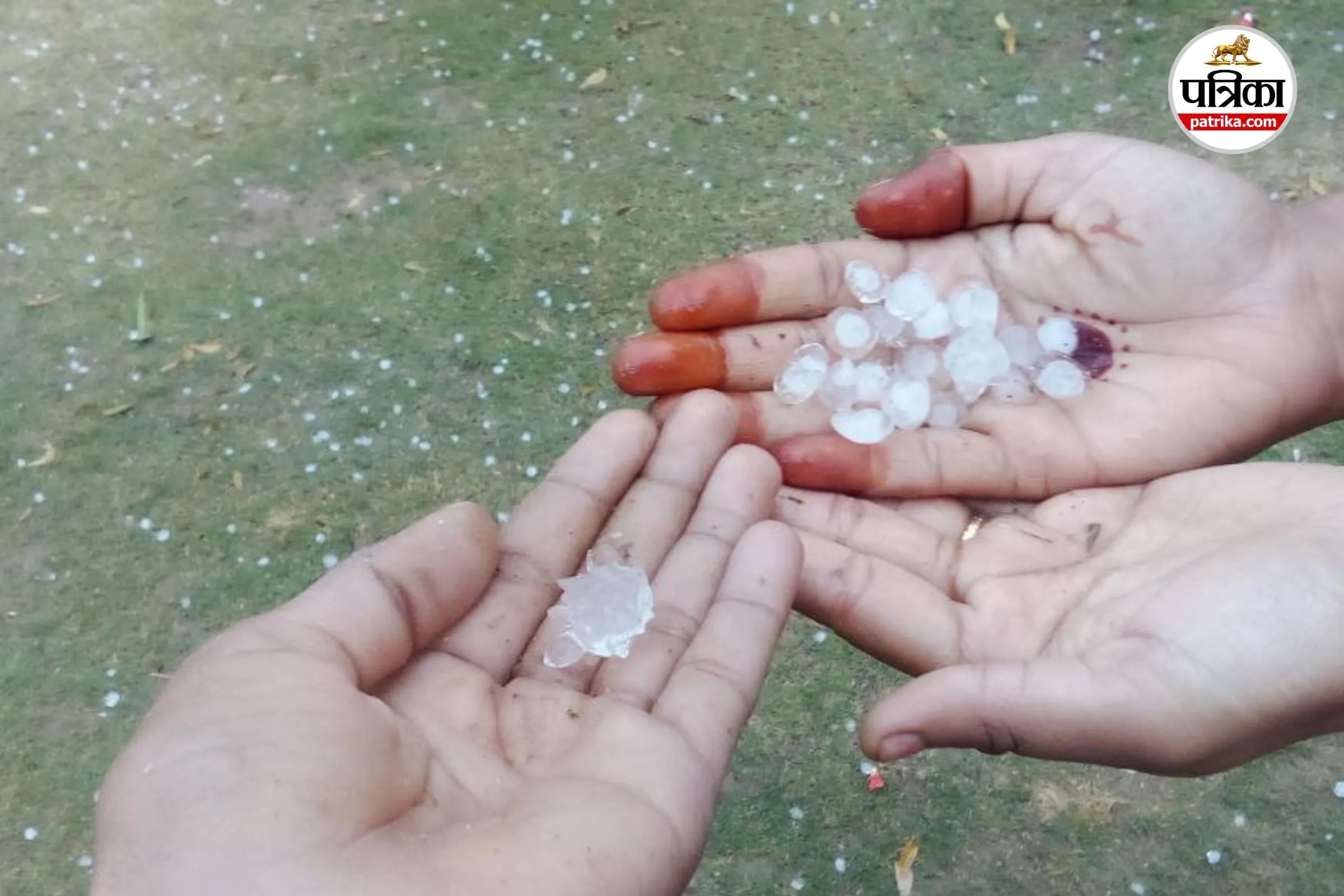 Rajasthan Hailstorm: राजस्थान में बदला मौसम का मिजाज, बरसात के साथ गिरे ओले, किसानों को सता रही ये चिंता