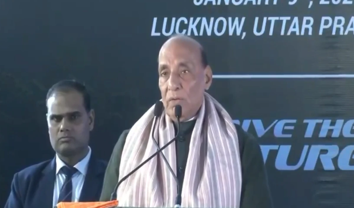 Defence Hub बनेगा Lucknow, राजनाथ सिंह बोले- आत्मनिर्भर भारत से बढ़ी देश की ताकत