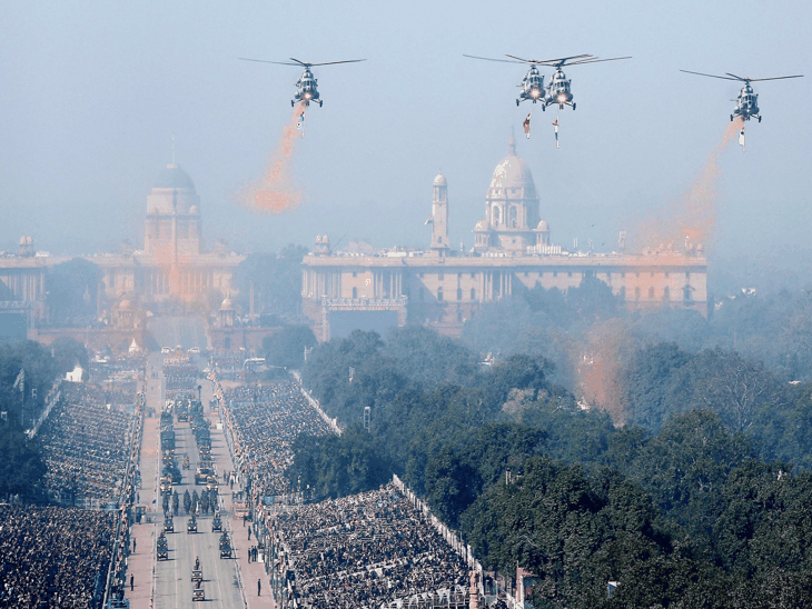 गणतंत्र दिवस परेड: नेवी मार्चिंग दल तीनों सेनाओं में बेस्ट:राज्यों में महाराष्ट्र और मंत्रालयों में मिनिस्ट्री ऑफ कल्चर को सर्वश्रेष्ठ झांकी का अवॉर्ड
