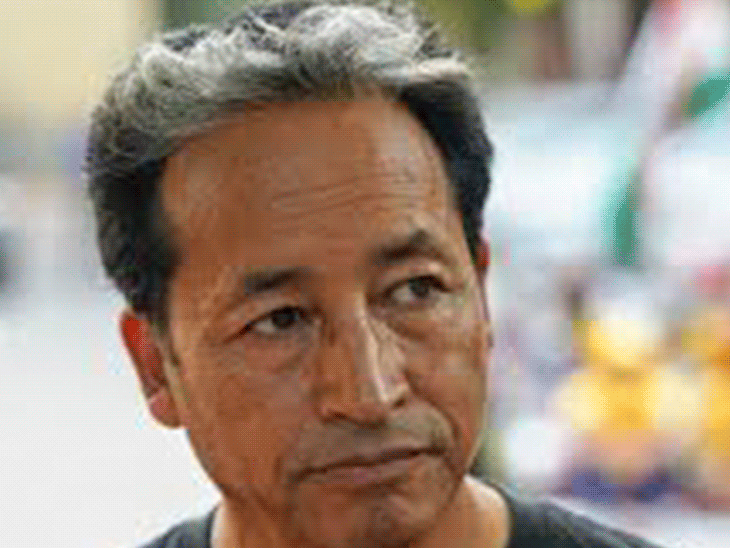 वांगचुक की पत्नी बोलीं-सोनम जेल में फर्श पर सो रहे:बैरक में टहलने तक की जगह नहीं, सरकार जानती हैं उनके केस में दम नहीं