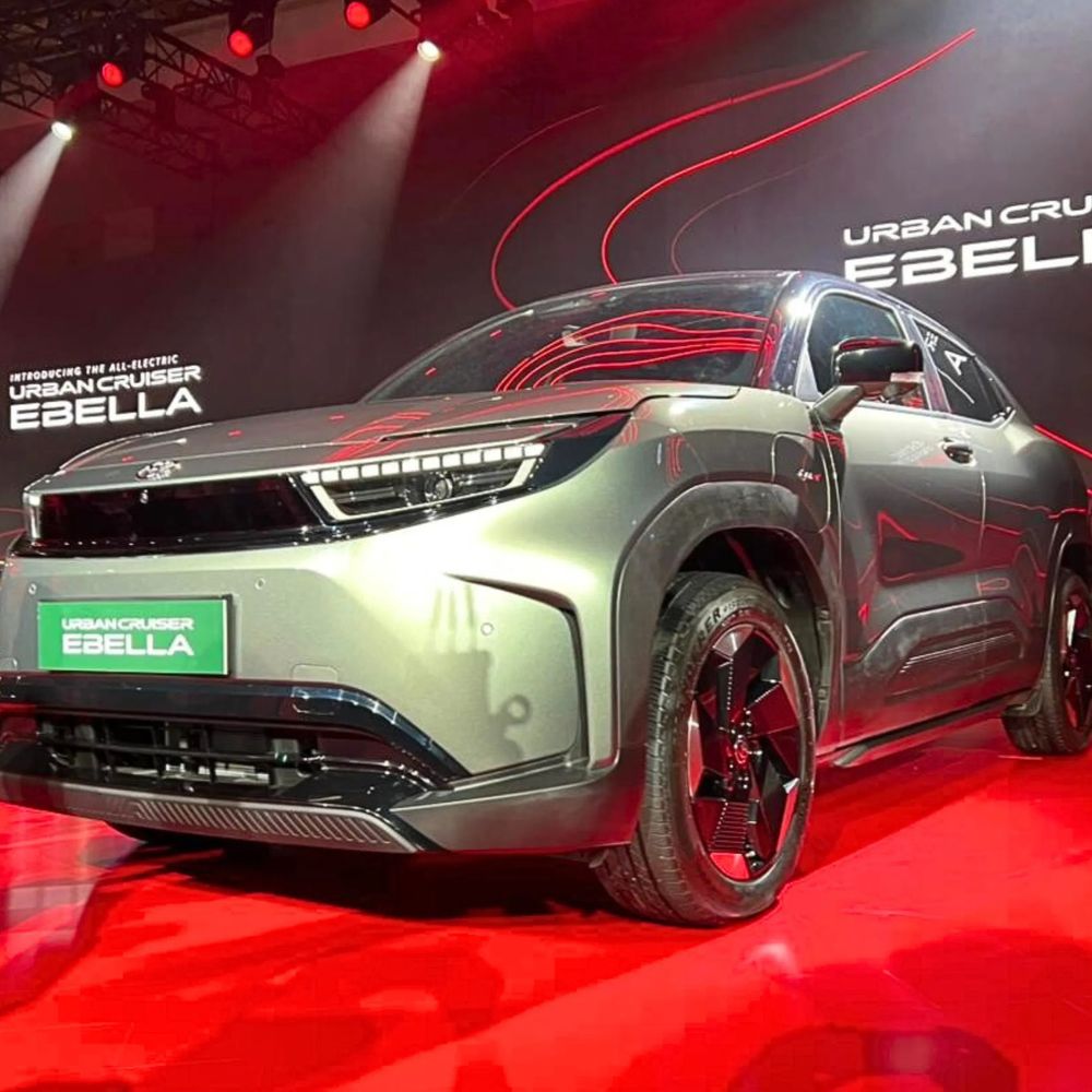 टोयोटा की पहली e-SUV अर्बन क्रूजर एबेला अनवील:543KM रेंज, लेवल-2 ADAS जैसे फीचर्स; टाटा नेक्सन EV को टक्कर देगी