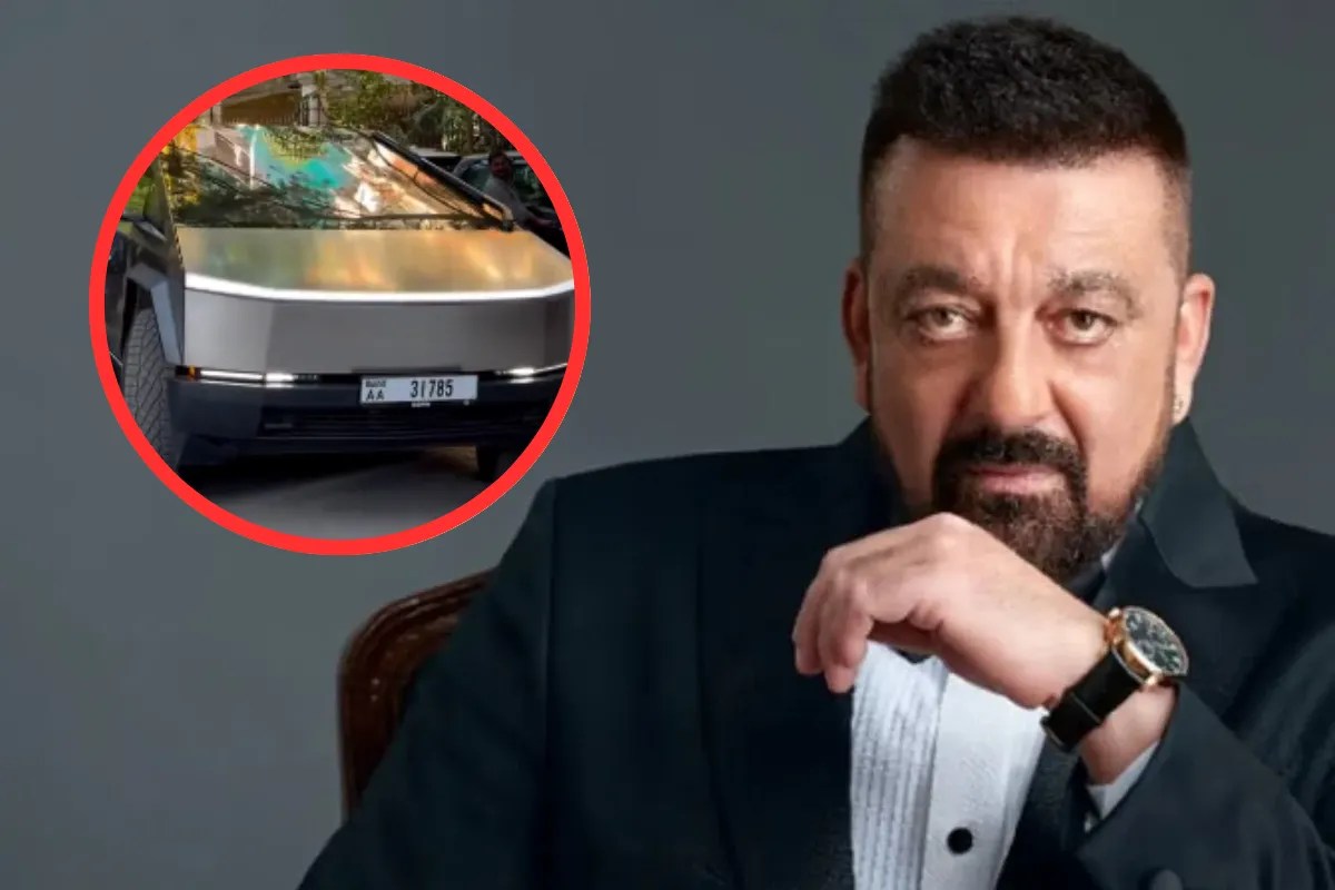 ढाई करोड़ की चमचमाती Tesla Cybertruck में दिखे संजय दत्त, Video इंटरनेट पर वायरल