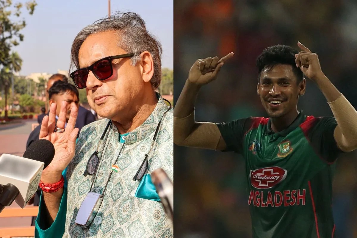 ‘देश, इंसान या धर्म किसे सजा दे रहे हैं?’ मुस्ताफिजुर रहमान को IPL से बाहर करने पर भड़के शशि थरूर