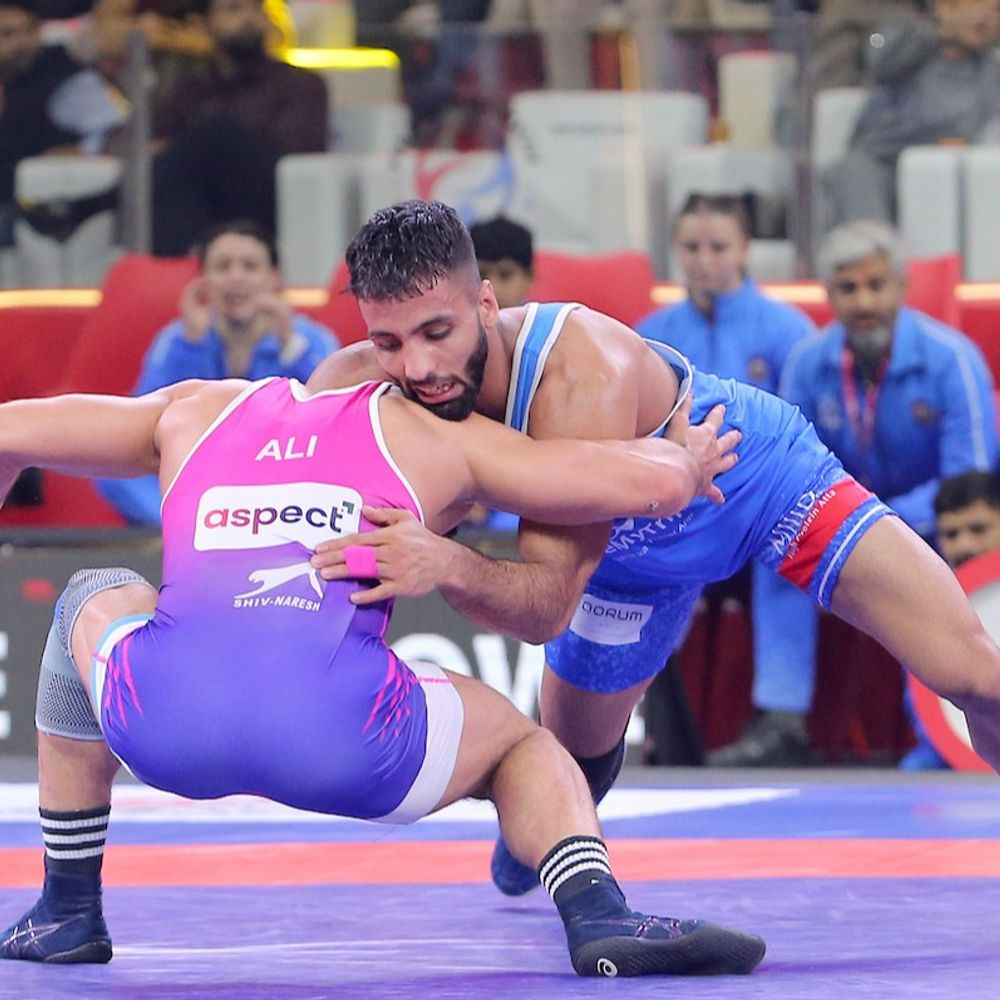 PWL में खाता भी नहीं खोल पाई अमन सहरावत टीम:दिल्ली टीम के सेमीफाइनल में जाने के आसार; सुजीत कलकल का बेहतर प्रदर्शन