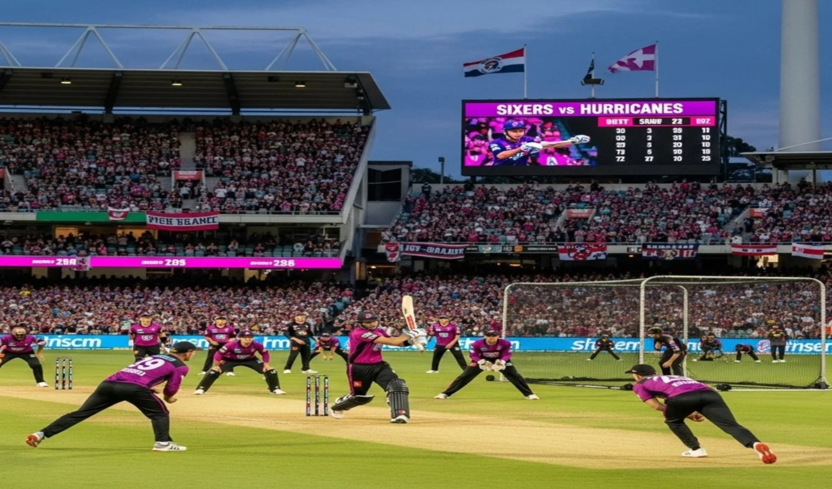 Sydney Sixers vs Hobart Hurricanes: जानें वो 3 Key Battles जो इस नॉकआउट मैच का नतीजा तय करेंगी।