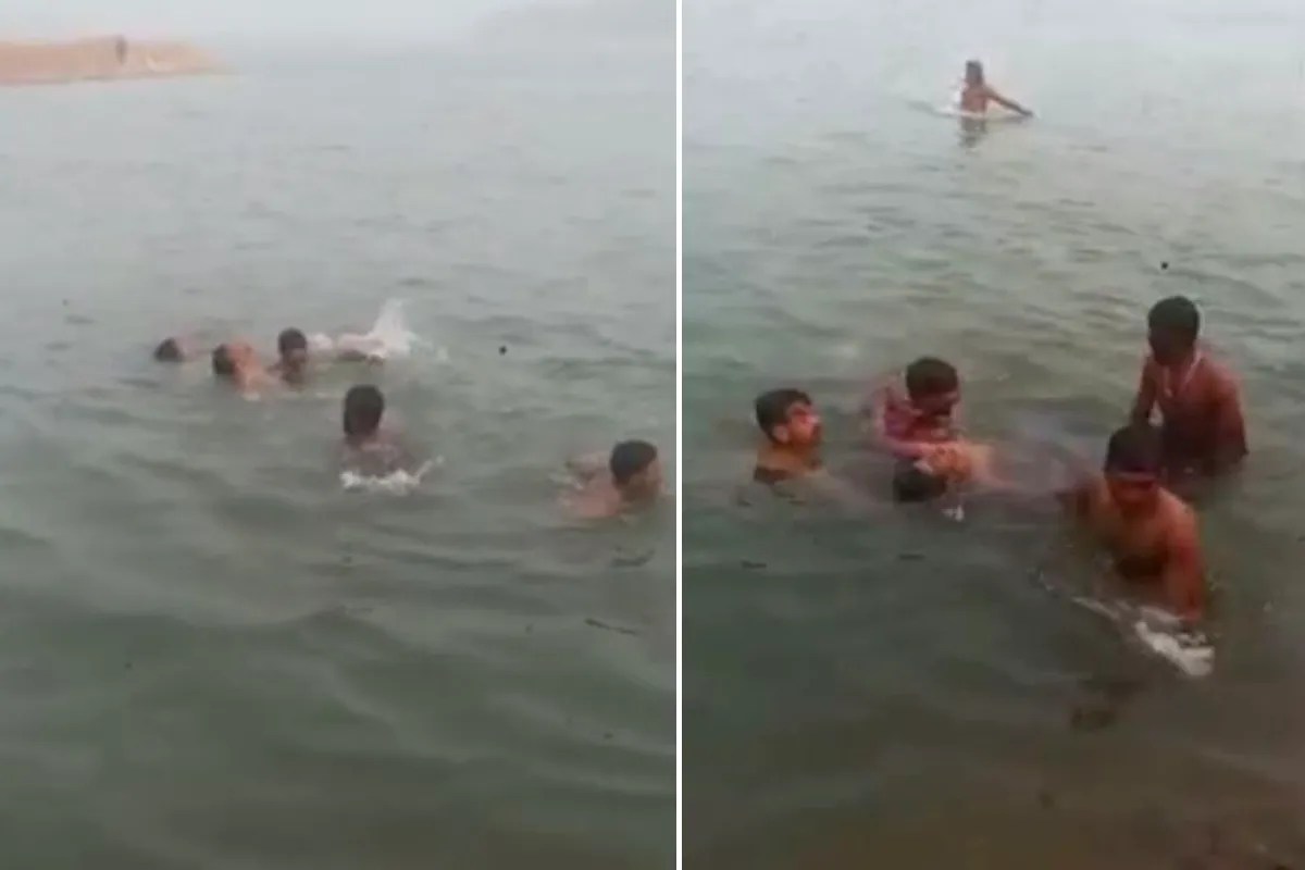 नर्मदा नदी में नहाते समय डूबे दो सगे भाईयों की मौत, पसरा मातम