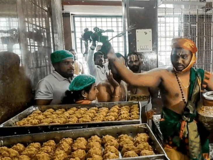 तिरुपति मंदिर बोर्ड बोला-लड्डू मामले में क्लीन चिट नहीं दी:SIT चार्जशीट में घी में मिलावट के सबूत; YSRCP बोली थी-CBI रिपोर्ट में पुष्टि नहीं