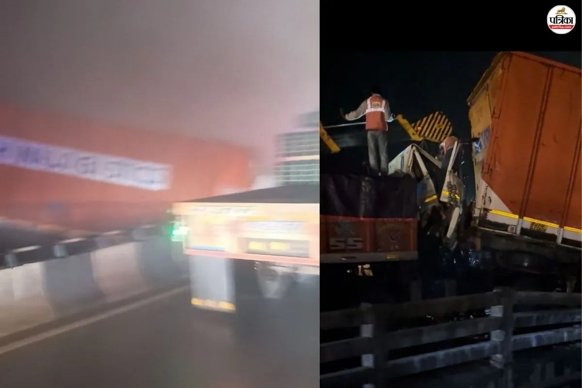 Road Accident: टोंक में बनास नदी पुल पर भीषण हादसा, कंटेनर से टकराकर पुल से लटका ट्रेलर, मची अफरा-तफरी