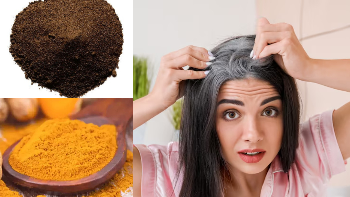 सफेद बालों को काला बना सकती है 1 चुटकी हल्दी, नेचुरली काले होगें सारे बाल, जानें कैसे इस्तेमाल करें