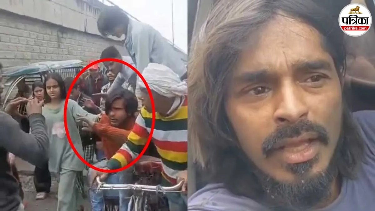 फिर विवादों में यूट्यूबर उस्मान भारती: सड़क पर मारपीट, ई-रिक्शे पर युवक को थाने ले गए