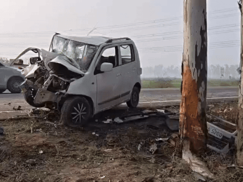 कैथल में शादी से पहले एक परिवार में मातम:सड़क हादसे में दादा-दादी और बेटे की गई जान; 5 फरवरी को पोती की शादी