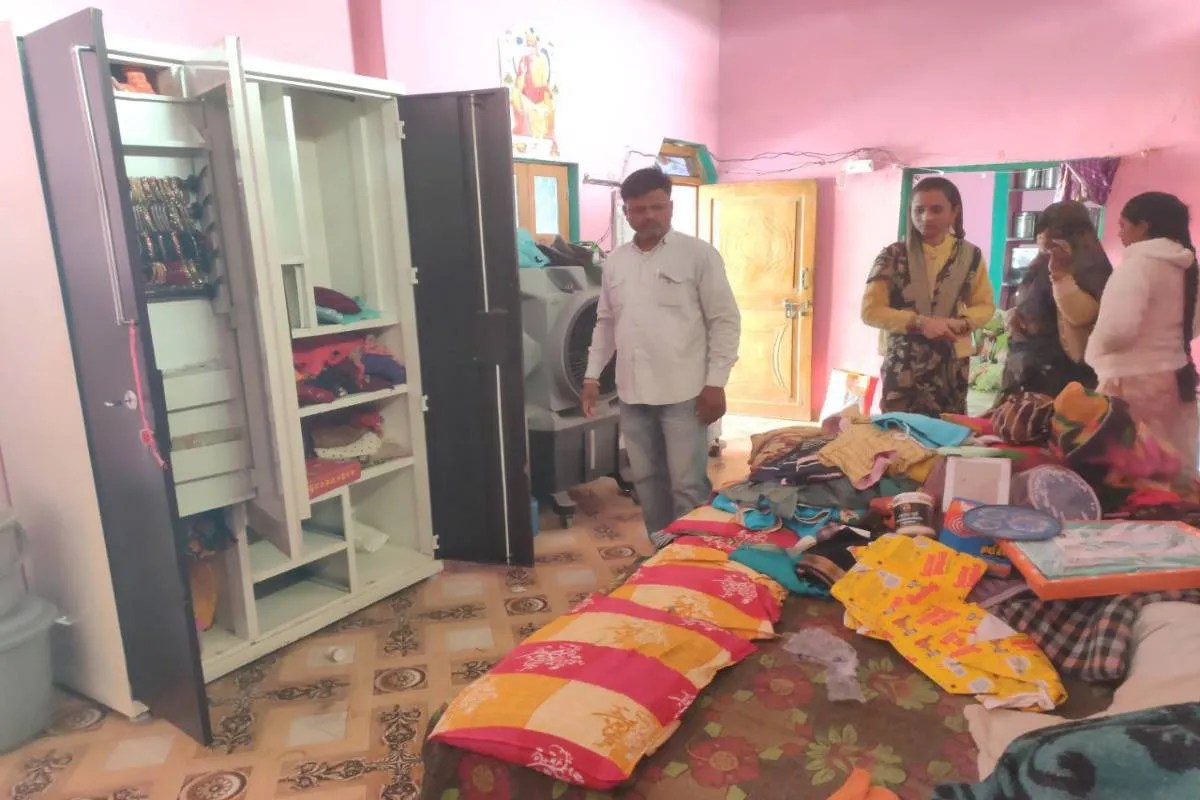 एमपी में बड़ी लूट, 45 तोला सोना-चांदी और 8 लाख नकद लेकर फरार बदमाश