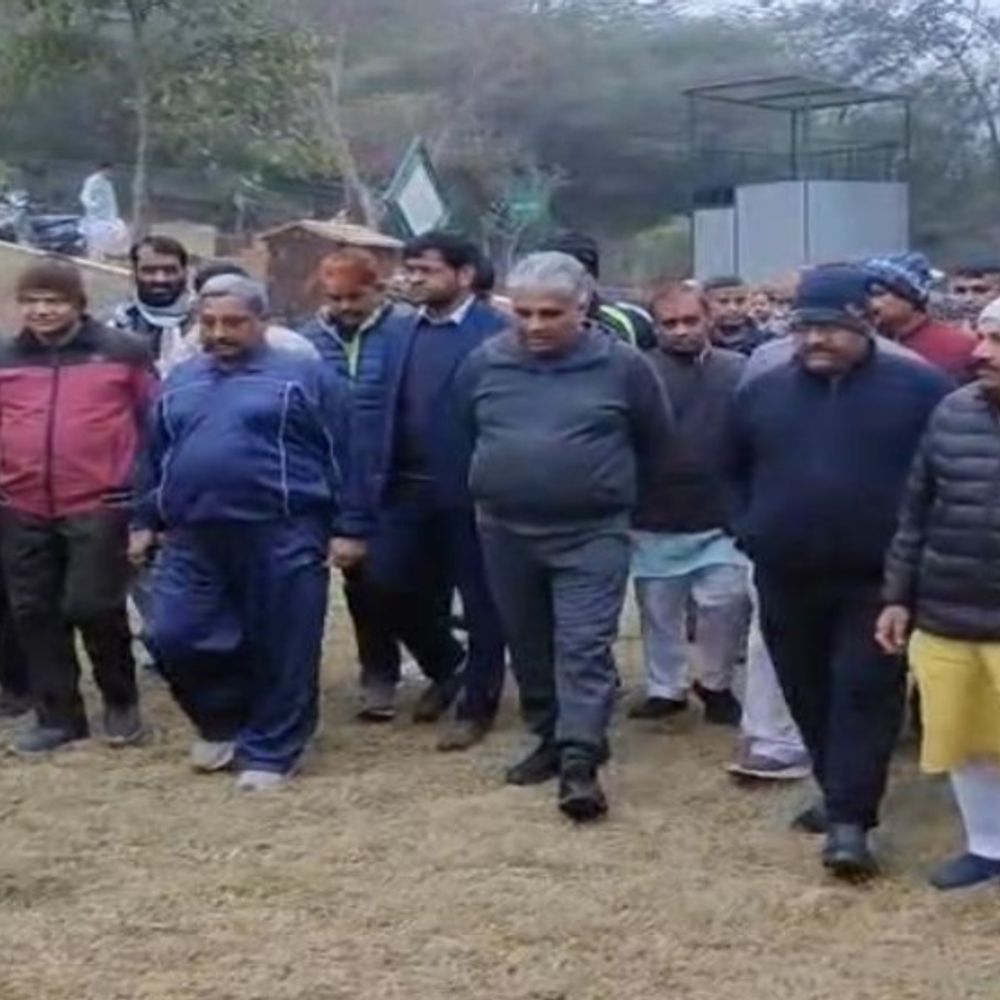 केंद्रीय मंत्री बोले – शाहजहांपुर में हॉकी ग्राउंड बनेगा:8 फरवरी को इंटरनेशनल मैराथन की तैयारी, महिलाओं की आर्थिक हालत सुधारेंगे