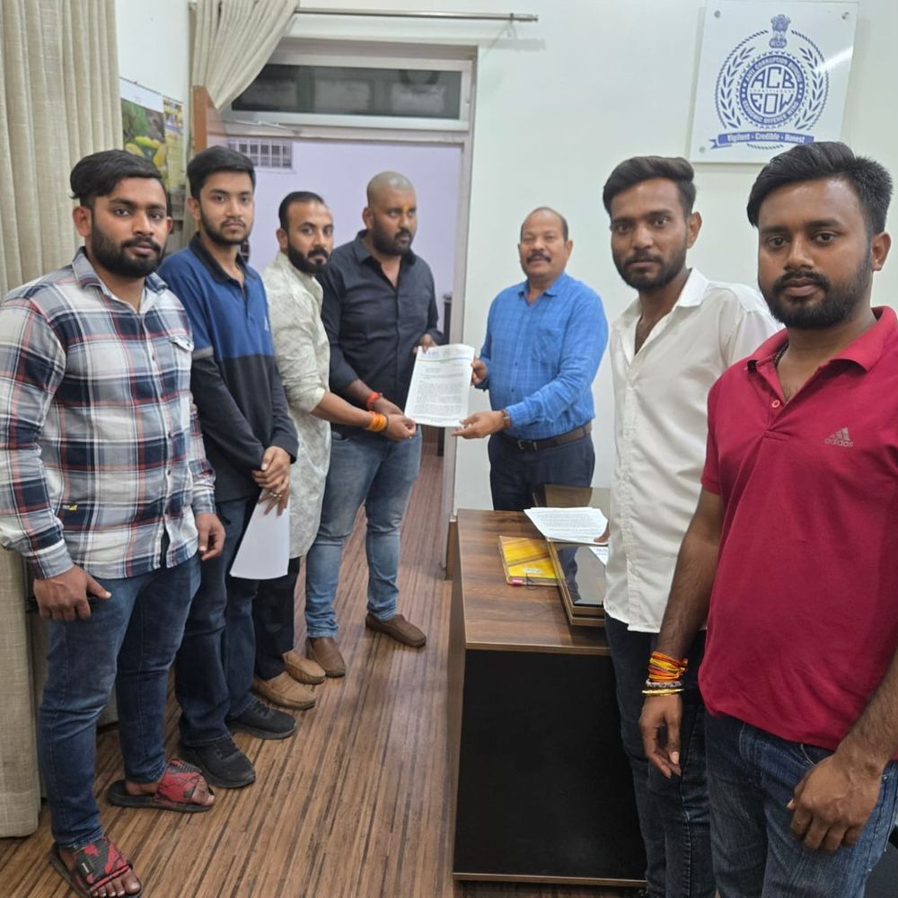 दवा अधिकारी के खिलाफ एनएसयूआई ने इओडब्ल्यू में की शिकायत:EOW में की शिकायत, DIG और स्वास्थ्य मंत्री से सख्त कार्रवाई की मांग