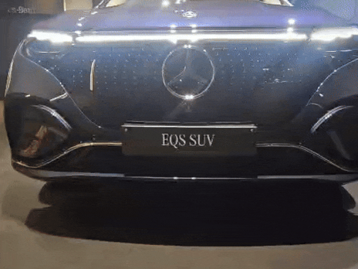 नई मर्सिडीज EQS सिंगल चार्ज में 820km चलेगी:शुरुआती कीमत ₹1.34 करोड़, रियल इमेजेस में देखें कैसी दिखती है इलेक्ट्रिक SUV