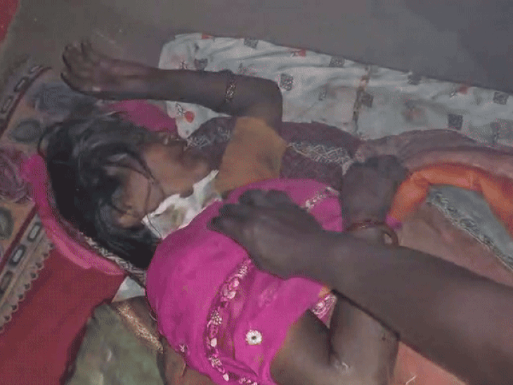 लेपर्ड ने महिला पर किया जानलेवा हमला:जबड़े से गर्दन को पकड़ा तो महिला ने भी हार नहीं मानी, गोगुंदा के जोगियों का गुड़ा की घटना