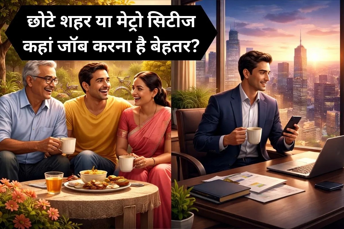 Work Life Balance: छोटे शहर में परिवार के साथ रहकर कम कमाना सही है या मेट्रो सिटी की मोटी सैलरी? देखिए यूजर्स के जवाब