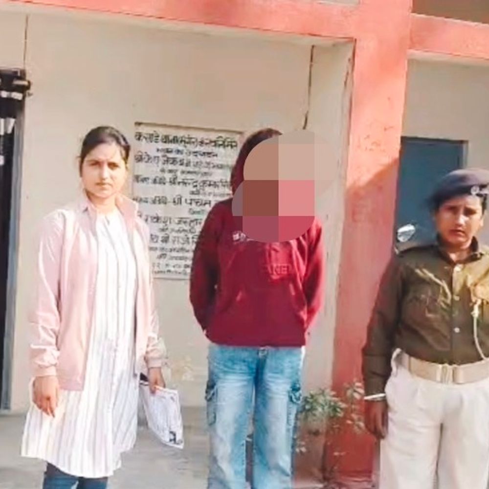 अपहृत किशोरी हावड़ा से बरामद, युवक अरेस्ट:प्रेम प्रसंग में फरार हुए थे दोनों, रेलवे पुलिस ने पकड़ा