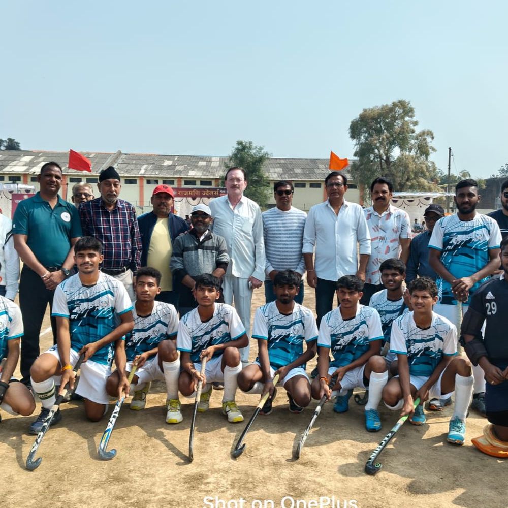 नवग्रह हॉकी स्पर्धा में डीएचए खरगोन फाइनल में पहुंचा:गुजरात एकेडमी को 3-1 से हराया, खिताबी मुकाबला नागपुर से होगा
