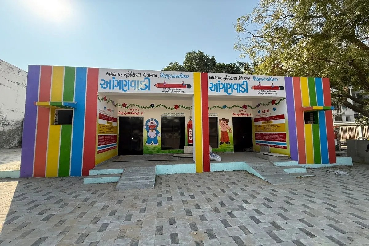 अहमदाबाद शहर की 386 आंगनबाड़ी बनेंगी हाईटेक, छेड़ा अभियान