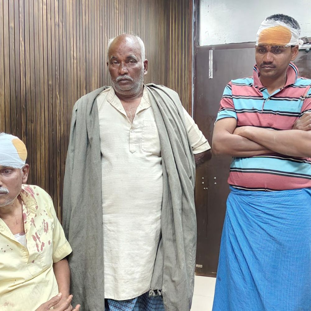 भोजपुर में जमीन विवाद में 2 पाटीदार आपस में भिड़े:मारपीट में एक ही परिवार के 3 सदस्य घायल, लाठी-डंडे से किया हमला