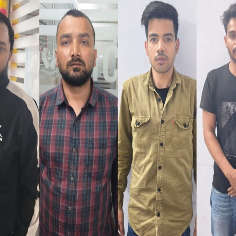 ‘डिजिटल अरेस्ट’ के नाम पर ₹2.52 करोड़ की ठगी:ग्वालियर क्राइम ब्रांच ने 4 आरोपी पकड़े; 15 राज्यों के 300 से ज्यादा खातों में पैसे ट्रांसफर किए