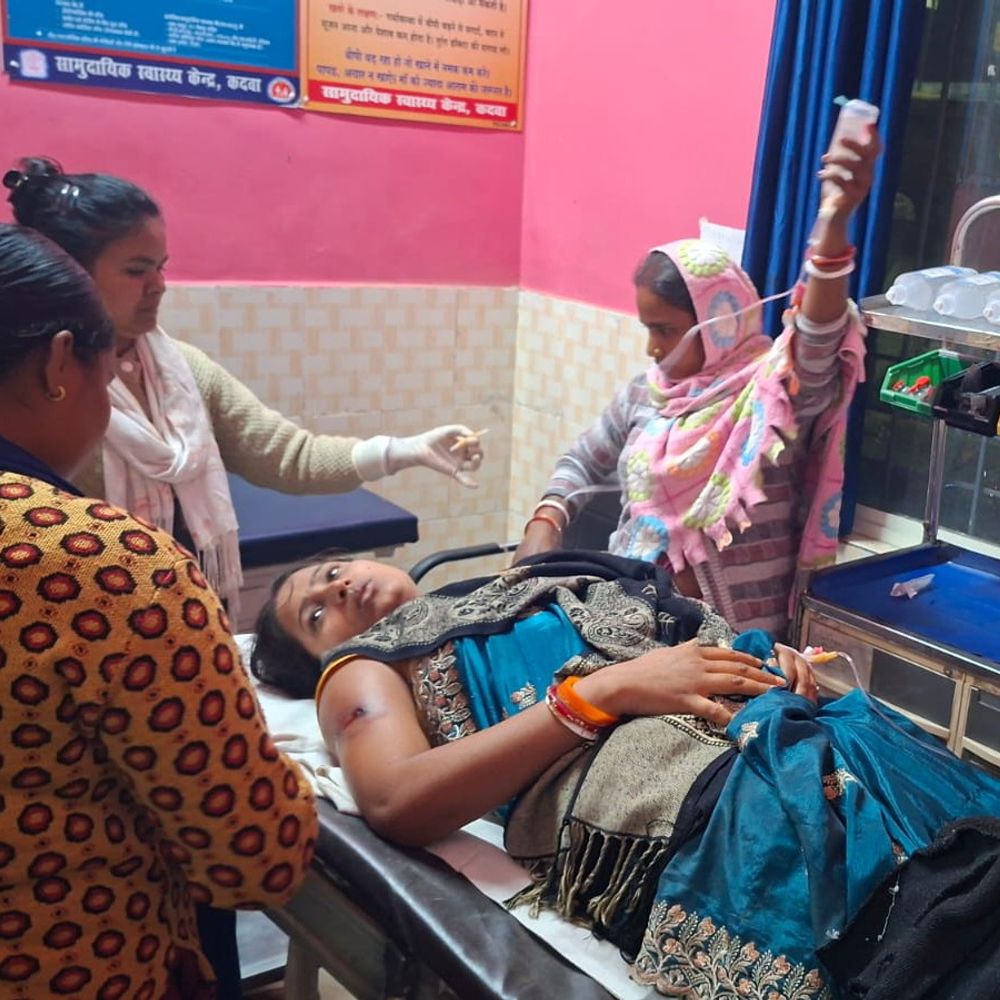 कटिहार में पति-पत्नी पर गोलीबारी, दोनों घायल:हायर सेंटर रेफर किए गए, जान से मारने की मिल रही थी धमकियां