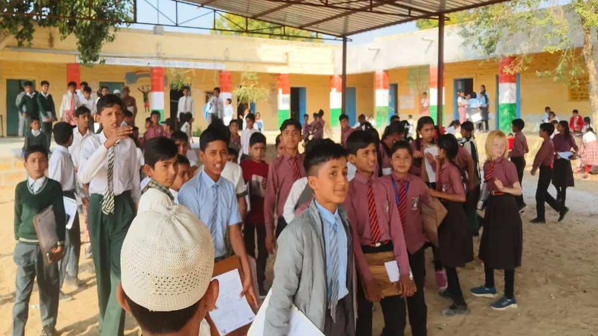 पांचवीं बोर्ड परीक्षा शुरू, 62 परीक्षा केंद्रों पर 1657 विद्यार्थी हुए शामिल