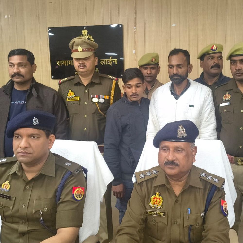 पुलिस ने दो शातिर चोरों को किया गिरफ्तार:बस्ती में चोरी का माल बरामद, नगर क्षेत्र में हुई कार्रवाई
