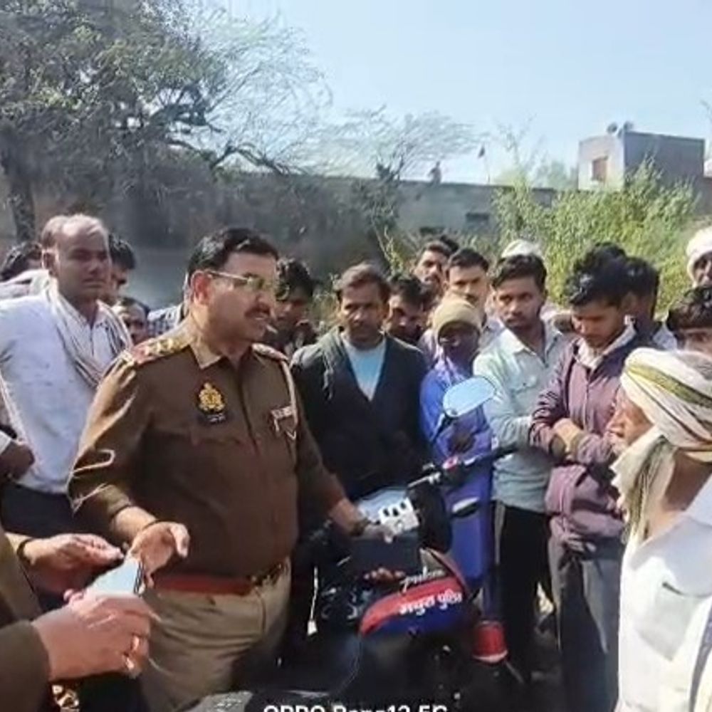 मथुरा के शेरगढ़ थाने के पास मिला युवक का शव:कुशलपाल के रूप में हुई शिनाख्त, पुलिस ने शव को पोस्टमॉर्टम भेजा