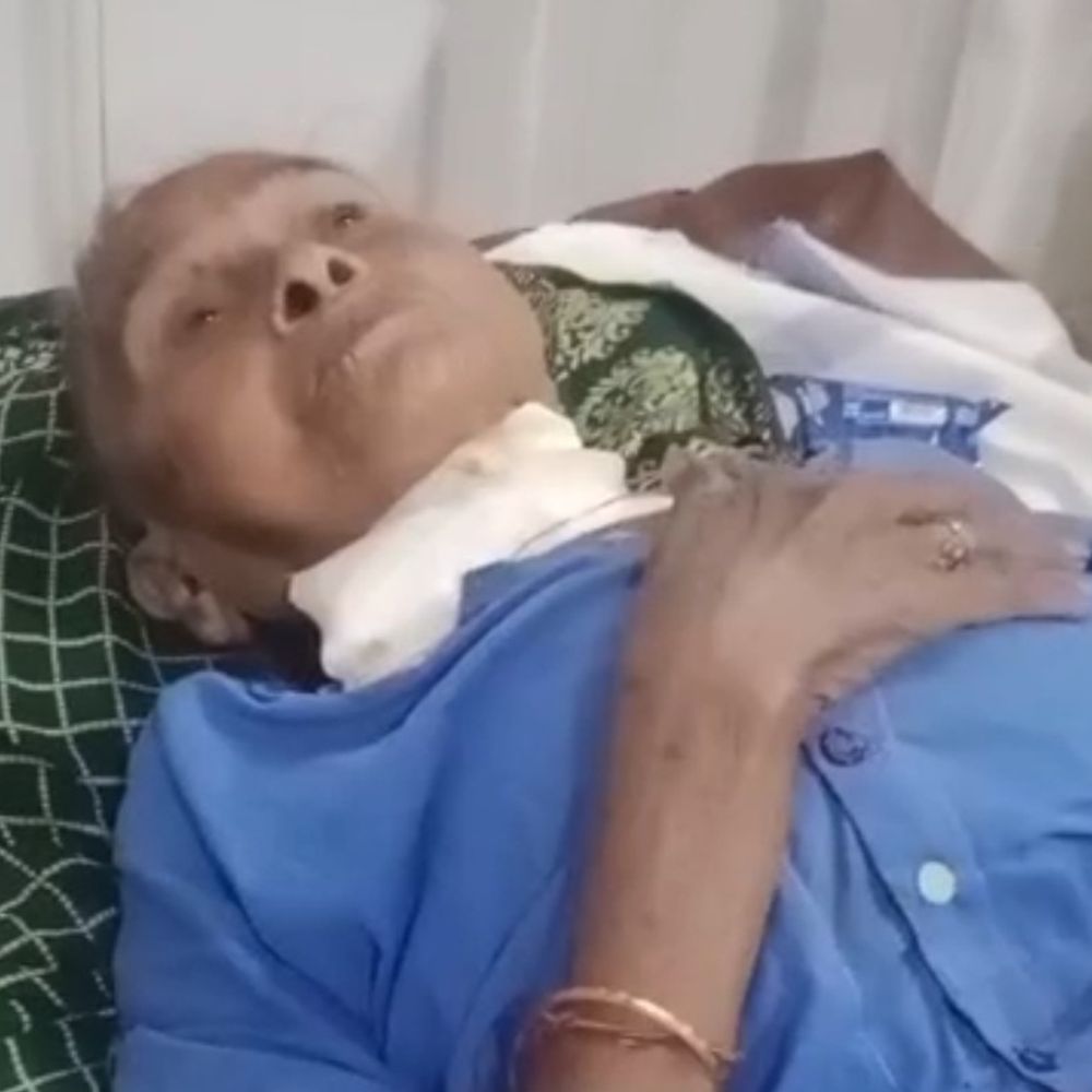 नाती ने 90 वर्षीय दादी पर ब्लेड से हमला किया:मैहर में बुजुर्ग महिला गंभीर घायल, पुलिस ने मामला दर्ज किया